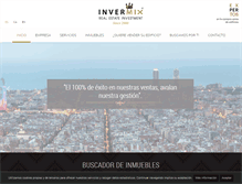 Tablet Screenshot of invermix.com